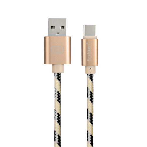 Earldom 1M USB 3.1 TYPE-C Nylon Charging Cable for Tablet Cell Phone