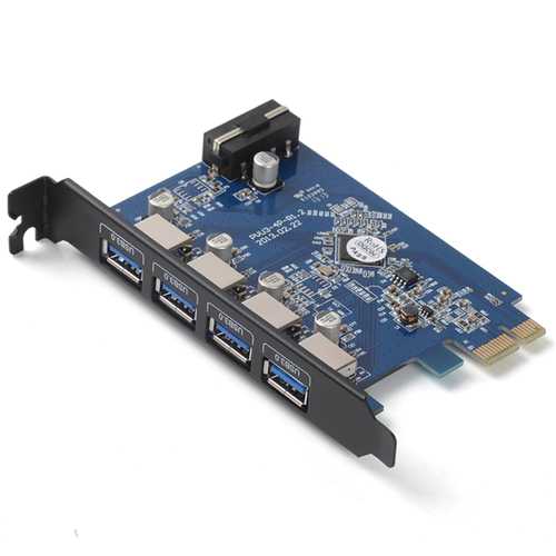 ORICO PVU3-4P 4 Ports USB 3.0 PCI-E Express Card PCI-E Expansion Card