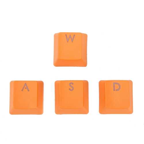 Orange 9 PBT Keys Backlit Transmitting Keycaps For Cherry MX Mechanical Keyboard