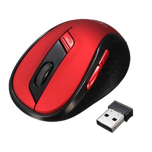HXSJ X40 2400DPI 6 Buttons ABS 2.4GHz Wireless Optical Gaming Mouse