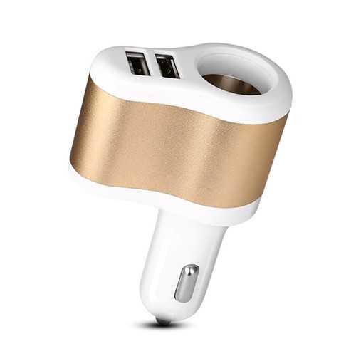 Jouroom C-M305 3.1A Cigar Lighter Socket Adapter Car Charger for iPad iPhone Samsung Huawei Xiaomi