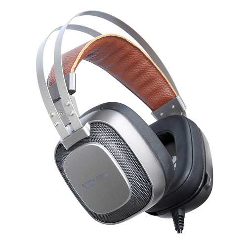 Xiberia K10 USB Wired HiFi Noise Canceling Backlit Gaming Headphones Headset with Microphone