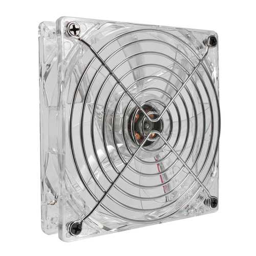 120mm Blue LED Light USB PC Computer Case Cooling Fan Cooler Heat Sink