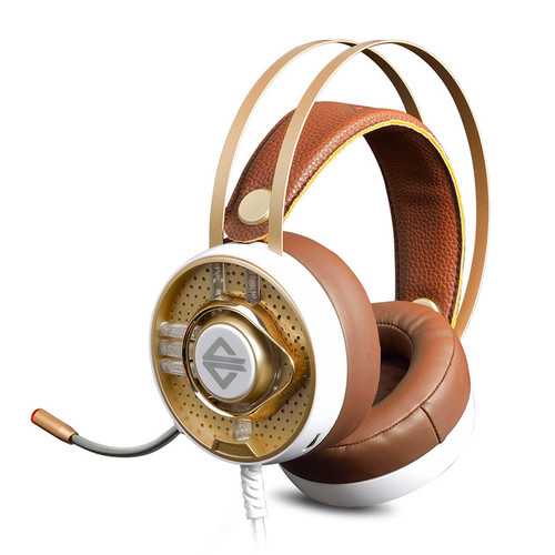 AJazz AX360 3.5mm Audio Jack + USB Wired Noise Canceling Gaming Headset Headphone with Microphone