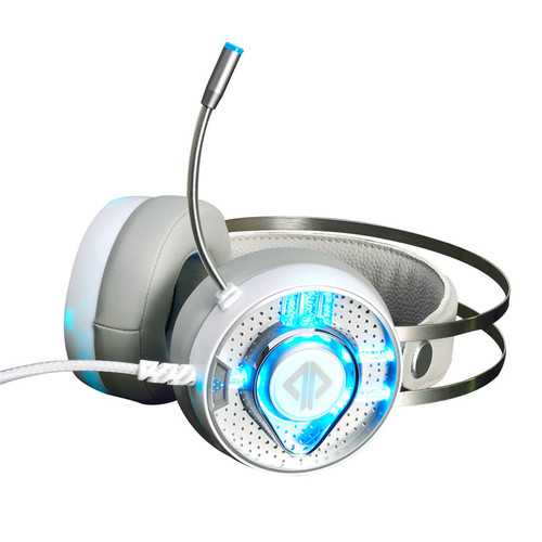 AJazz AX360 3.5mm Audio Jack + USB Wired Noise Canceling Gaming Headset Headphone with Microphone
