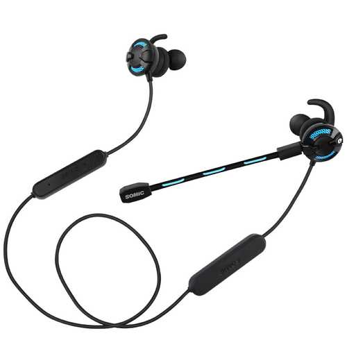 SOMiC G618 PRO Bluetooth 4.1 Wireless In-ear Mobile Gaming Earphone Headphone with Dual Mic