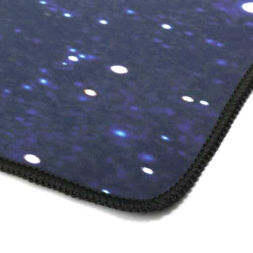 900x400x2.5mm Blue Star Sky Anti-Slip Large Mouse Pad Keyboard Pad Mat