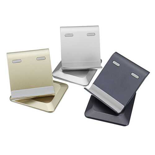 Aluminum Metal 360 Degree Adjustable Rotating Bracket Lazy Stand For Tablet Phone