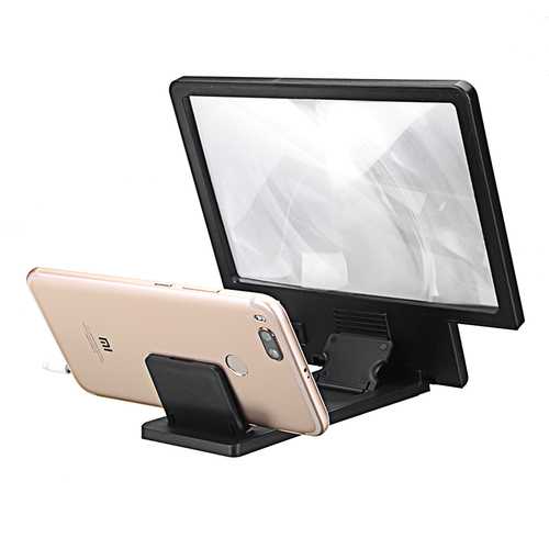 Bakeey 3D Eye Protection HIFI Sound HD Enlarged Screen Magnifier Holder for Cell Phone