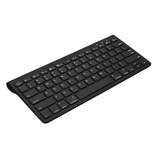 JP139 78 Key Ultra Thin Bluetooth Wireless Keyboard with Retracable Tablet Support