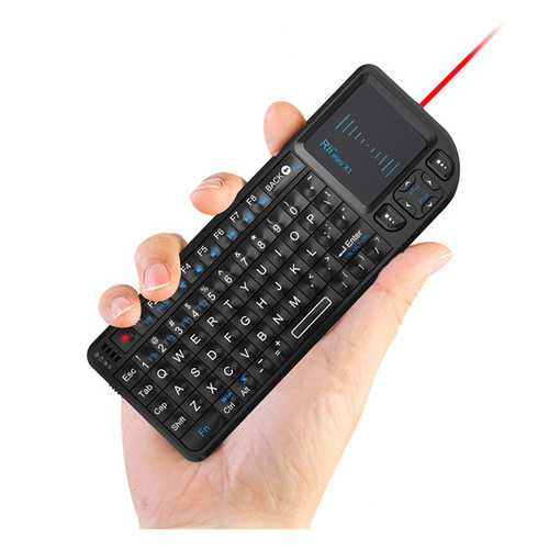 Rii Mini X1 2.4G Wireless Air Keyboard with Mouse Touchpad