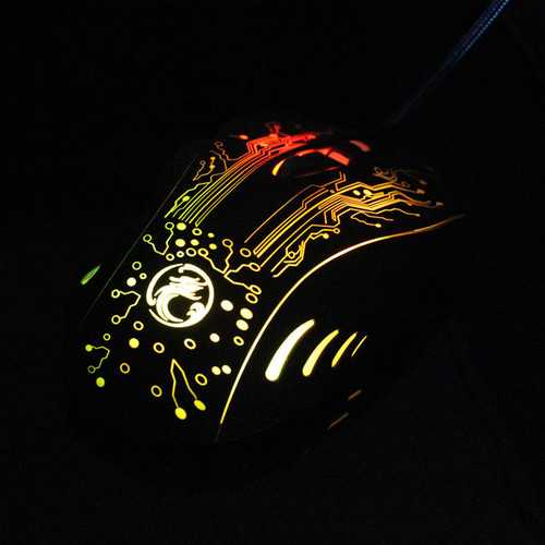 Estone X9a 2400DPI Wired Gaming Mouse With 16-million-color Smart Breathing Light