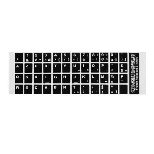 French Standard Layout Durable Keyboard Alphabet Sticker