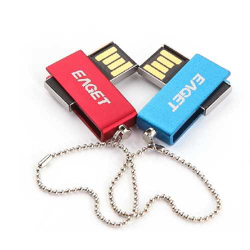 EAGET U5 Flash Drive 2.0 USB Waterproof Shockproof Metal Pen Drive