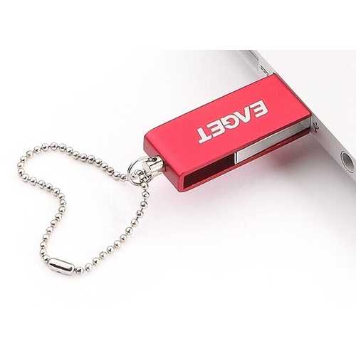 EAGET U5 Flash Drive 2.0 USB Waterproof Shockproof Metal Pen Drive