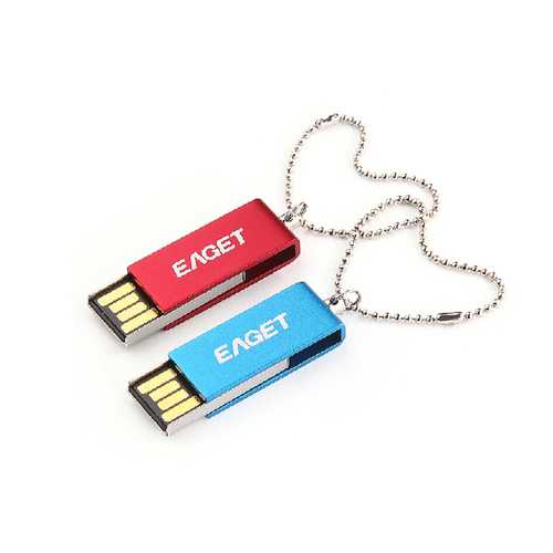 EAGET U5 Flash Drive 2.0 USB Waterproof Shockproof Metal Pen Drive