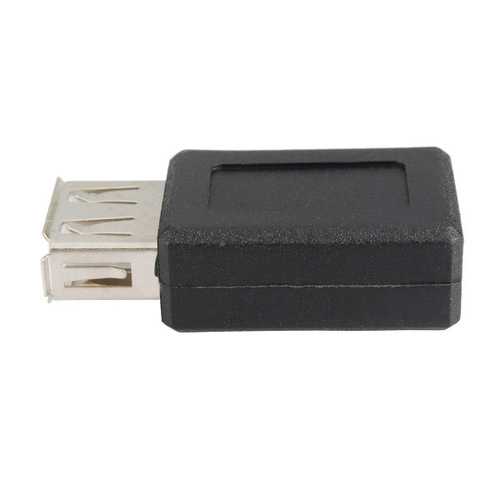 USB 2.0 Type A to Micro 5pin B Female Converter Adapter Connector