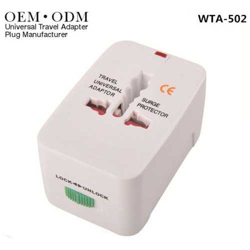 WTA-502 Multifunction Universal Worldwide Travel Charger Converter Adapter Plug