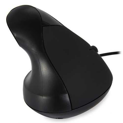 Wowpen-joy 5D 2.4GHz Wired USB Vertical Optical Mouse BLACK