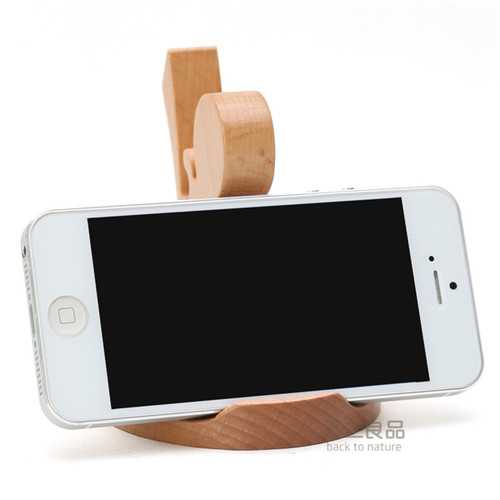 Universal Unique Wooden Kongfu Style Holder Kongfu Kid Phone Stand for iPhone 7 Samsung S8 Xiaomi