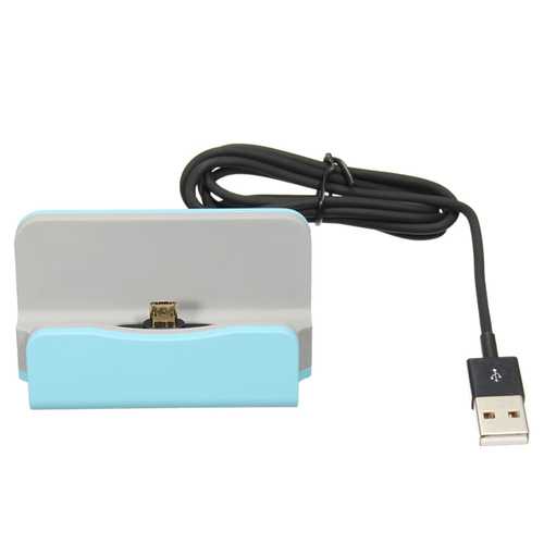 Micro USB Desktop Charger Sync Data Dock Cradle Stand Station For Tablet Cell Phone