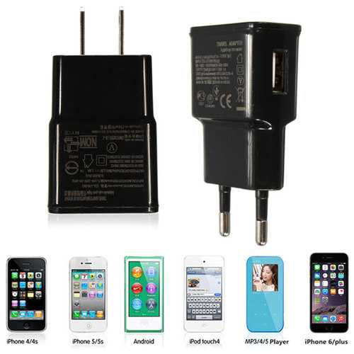 Mini USB 5V 2A Home Travel Wall Charger Power Adapter for Tablet Cell Phone