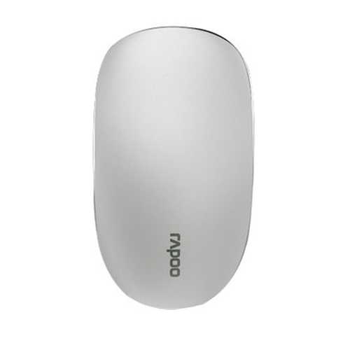 RAPOO T8 USB Wireless 5.8GHz Ultra Thin Laser Touch Mouse Durable Computer Mouse Slient Clicking