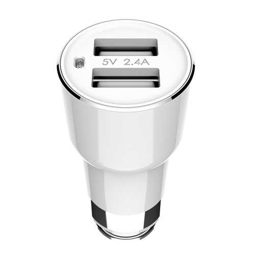 Original Xiaomi ROIDMI 2S Dual USB 3.8A Bluetooth 4.2 Hands-free Calls Car Charger (CHINESE VERSION)