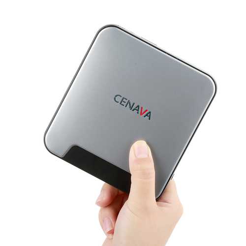 CENAVA MINI PCs Intel X5-Z8350 Quad Core 4GB/64GB Windows10 WIFI Bluetooth TF HDMI Mini PC TV Box