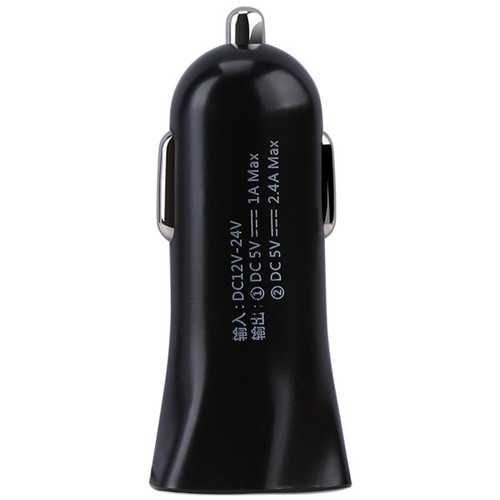 BIAZE MC5 5V 3.4A Dual USB Port Car Charger Adapter For Tablet Cell Phone