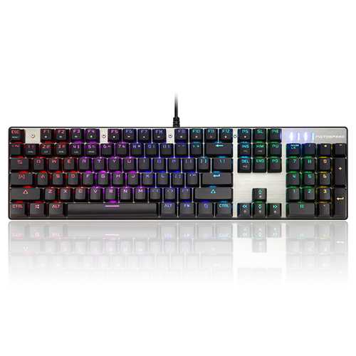 MOTOSPEED Inflictor CK104 NKRO RGB Backlit Mechanical Gaming Keyboard Outemu Blue Switch