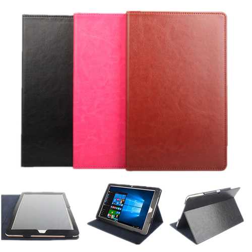 Folding Stand PU Leather Case Cover for Chuwi HiBook