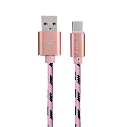 Earldom 1M USB 3.1 TYPE-C Nylon Charging Cable for Tablet Cell Phone