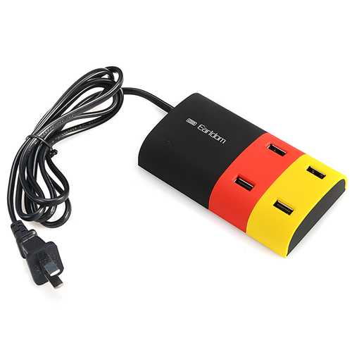 Earldom 5V 6.2A 4 Port HUB USB Charger