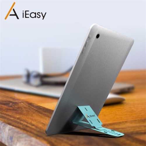 A-iEasy Universal Phone Stand 2.4mm Thin Multi-Angle Foldable Mobile Stand for iPhone Samsung Xiaomi