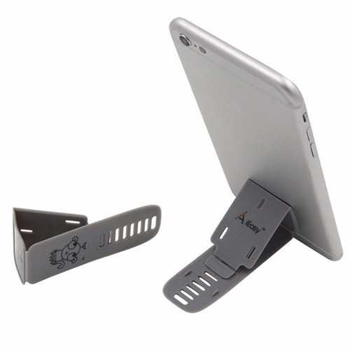 A-iEasy Universal Phone Stand 2.4mm Thin Multi-Angle Foldable Mobile Stand for iPhone Samsung Xiaomi