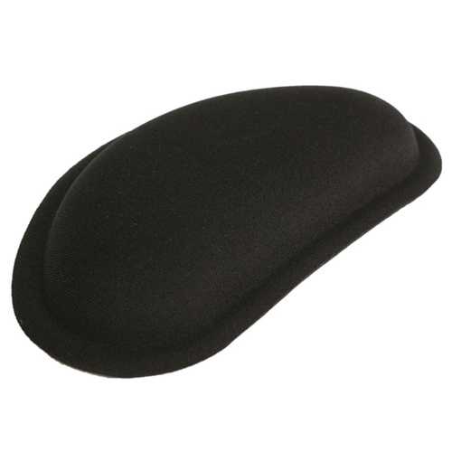 Black Anti-Slip Silica Gel Wrist Rest Mouse Pad For Desktop PC Laptop Computer