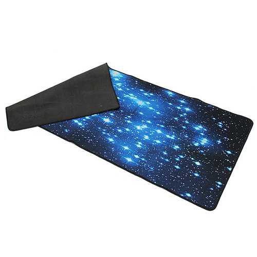 Blue Stars Anti-Slip Neoprene Large Computer Gaming Mouse Keyboard Desk Pad