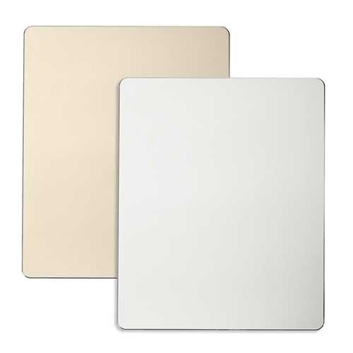 Metal Aluminum Alloy Slim 220x180x2 mm Mouse Pad With Non-slip Rubber Base