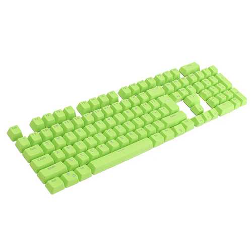 Green Dual shot PBT Translucent 104 KeyCap backlit for Cherry MX Keyboard