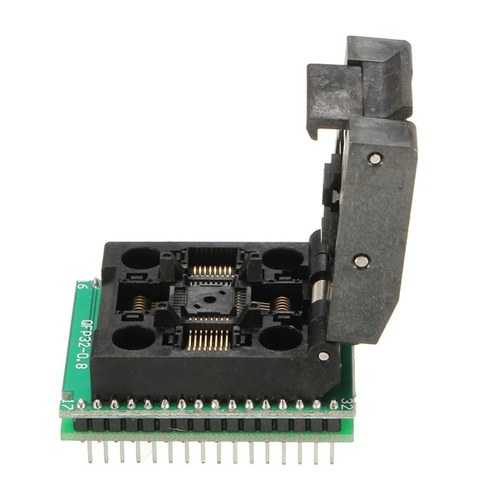 Flap QFP32 TQFP32 PQFP32 TO DIP32 Programmer Socket Adapter Universal Converter