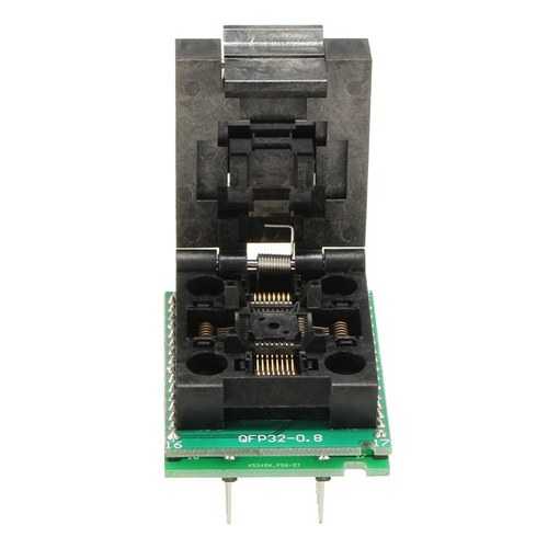 Flap QFP32 TQFP32 PQFP32 TO DIP32 Programmer Socket Adapter Universal Converter