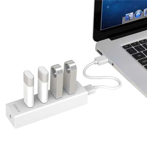 ORICO H4013-U2 4 Ports USB2.0 HUB for Macbook Laptop