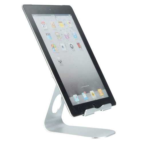 Universal Adjustable Aluminum Alloy Dock Holder Desk Stands For iPad Tablet Smartphone