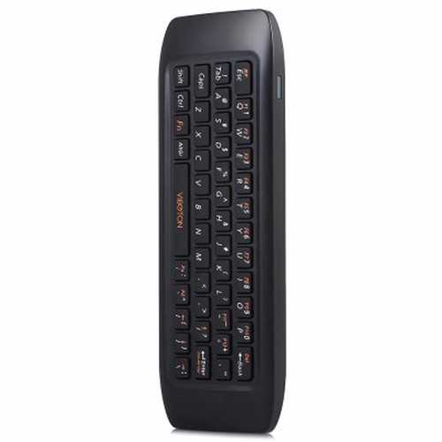 Viboton KB-91 2.4GHz Air Mouse Wireless Keyboard Remote Control Built in Li-ion Battery with USB Receiver