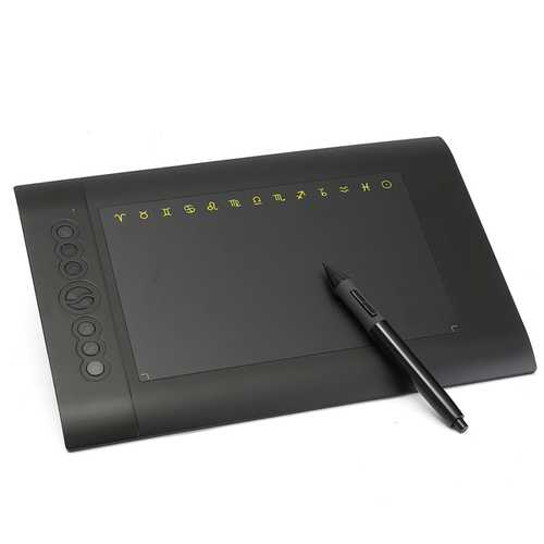 Professional USB Art Graphic Drawing Tablet Painting Board Digital Pad With Pen