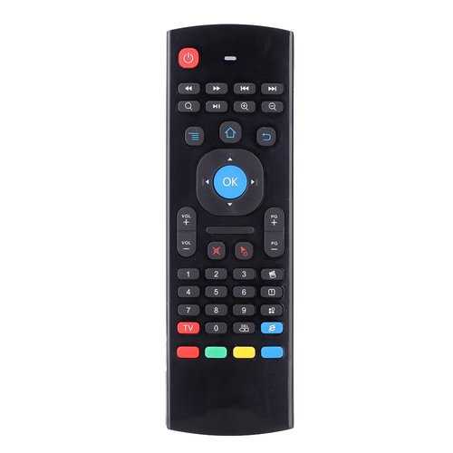 MX3 2.4G Wireless Six Axis Gyroscope Keyboard Remote Control Air Mouse IR Learning