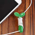 Grass Shaped cable organizer winder cable holder headphone earphone organizer wire holder