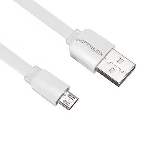 Konfulon KFL S31 Lightning to Micro USB flat cable for Android devices