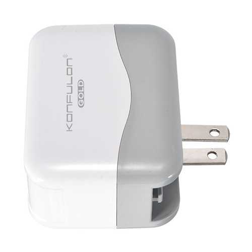 Konfulon C21 Dual ports 5V 4.2A Micro USB Charger